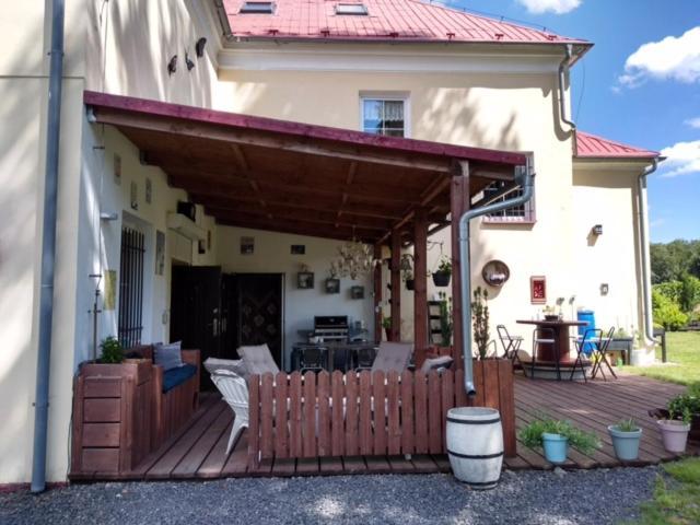 Pension Novy Den Albrechtice  Экстерьер фото